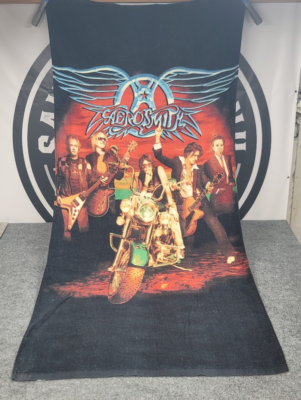 Vintage Rare 2005 Aerosmith Rockin The Joint Beach Towel 54x28